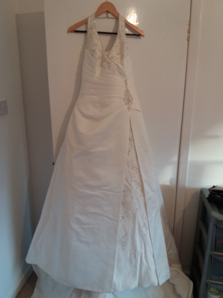 Wedding Dresses Size 14 Cream